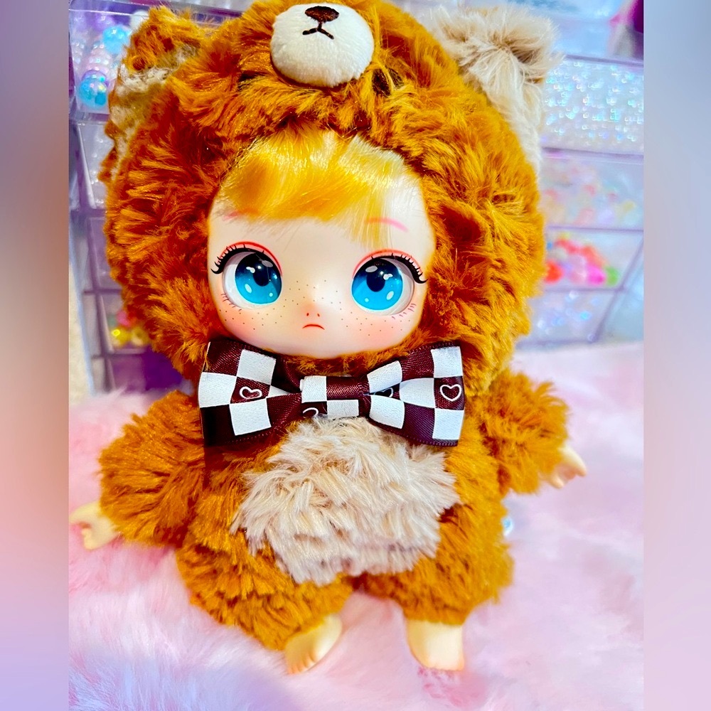 Life Like Summer Flowers Series- Cute Plush keychain